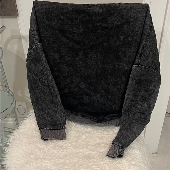 Adidas Women's Charcoal Crew Neck Sweater - Picture 9 of 11